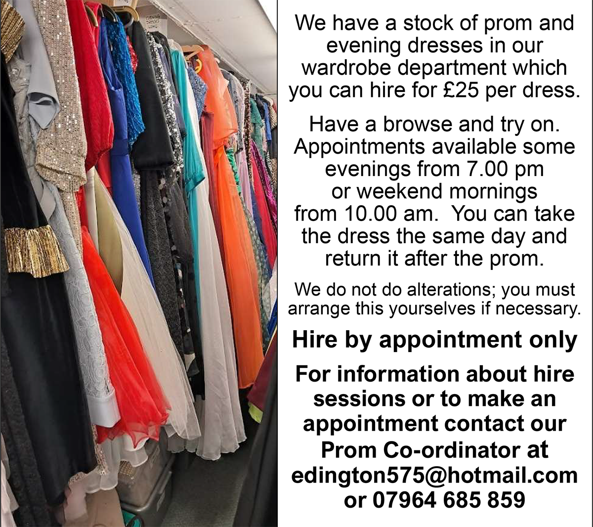 Prom Dress Hire 2026