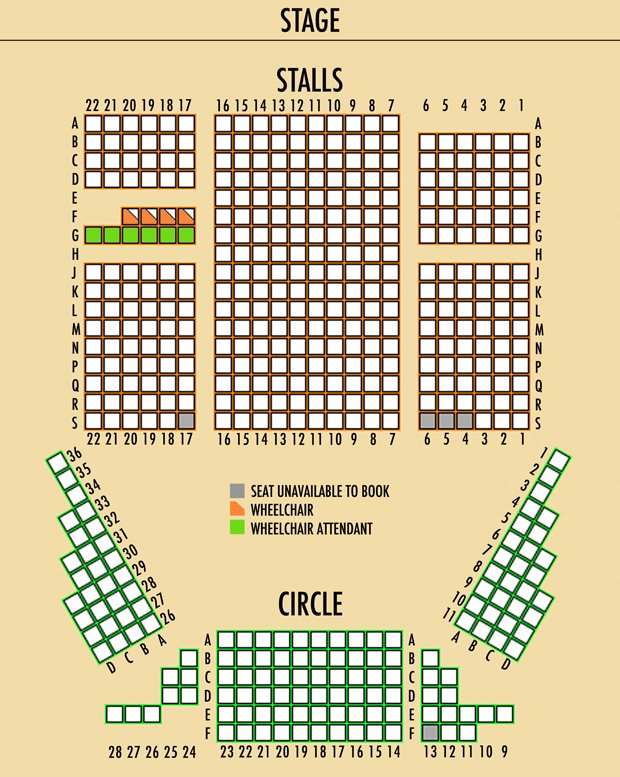 pendle hippodrome theatre seating plan
