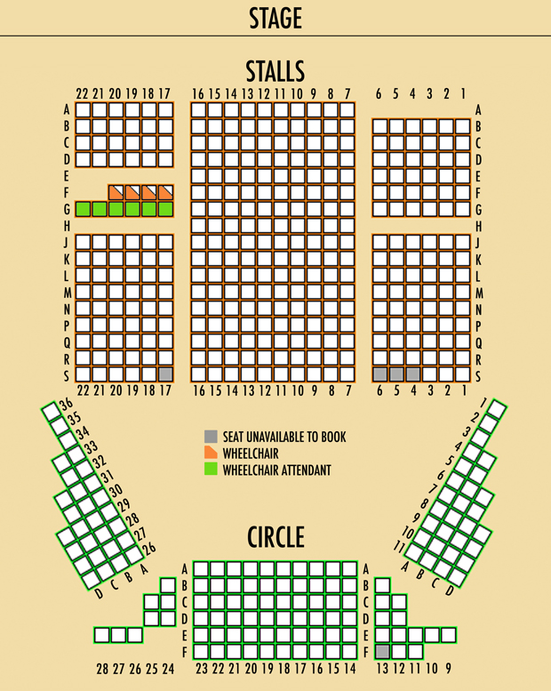 pendle hippodrome theatre seating plan